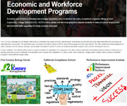 KCCD Workforce Dev. Web pages